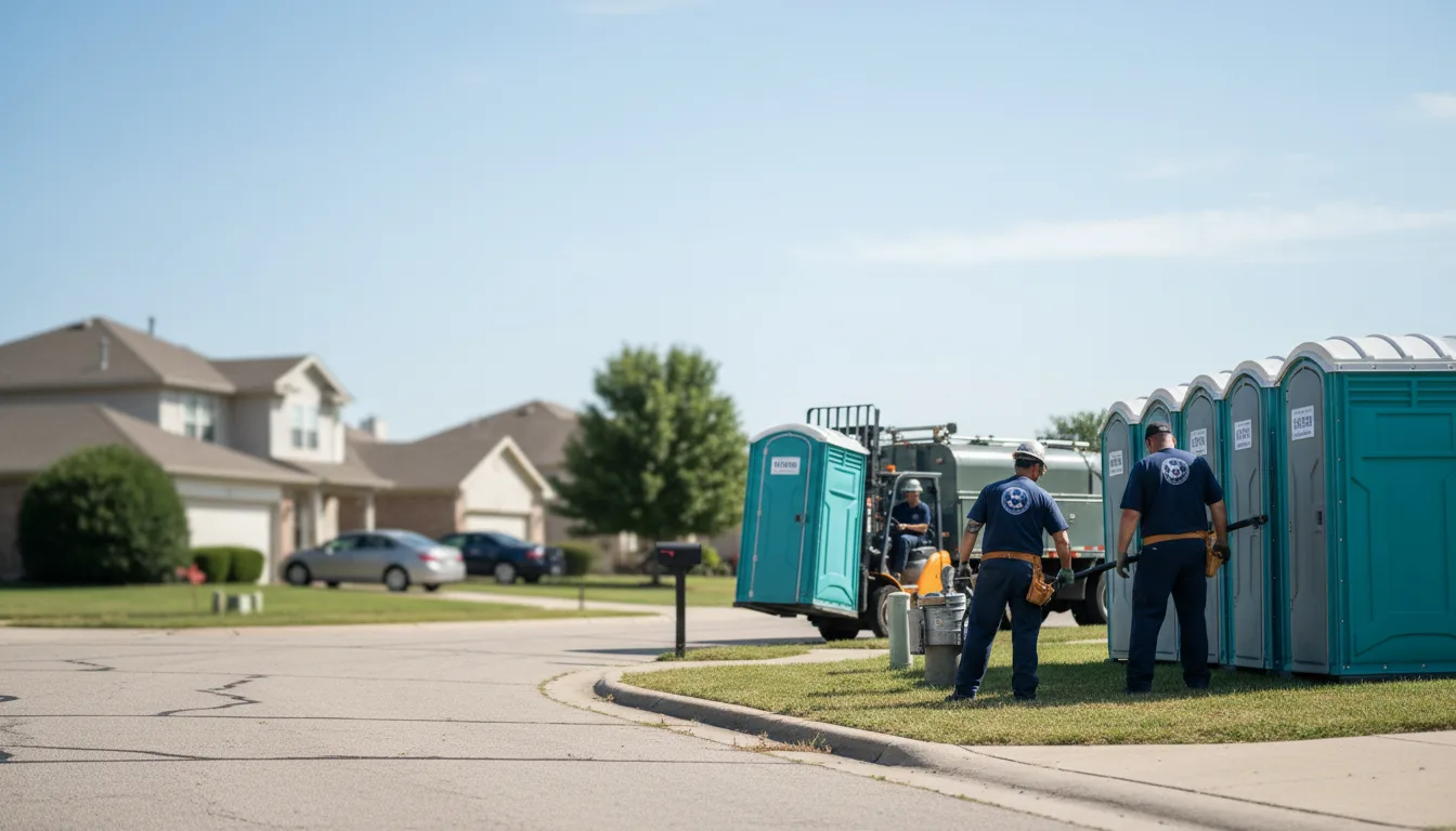 Porta Potty Rental in Mcconnell Afb, KS near me
